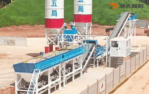 WDB600G stabilized soil mixing station