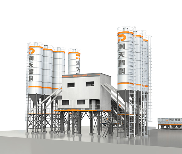 HZS Series Belt Concrete Mixing Plant